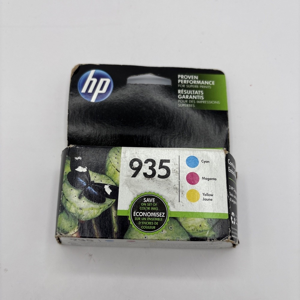 New Genuine HP 935 Color 3PK Ink Cartridges OfficeJet Pro Expired